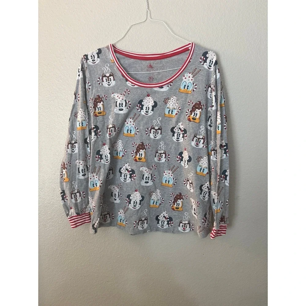Disney Christmas pajama top